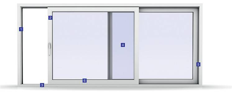 Kunststoff-Hebeschiebetüren Slovaktual HST